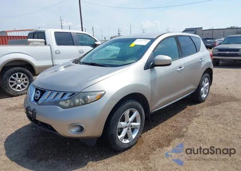 2010 Nissan Murano S из США, поврежденный, VIN JN8AZ1MUXAW001477